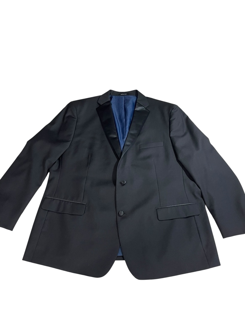 Mantoni Milan Italy Tuxedo Jacket Mens 50 R Super 140s Wool Formal black